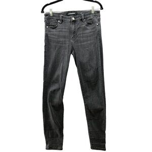 Liverpool Skinny Jeans Womens Size 8 / 29 Gray Mid Rise Meteorite Wash